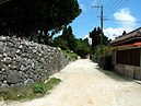 竹富島の道