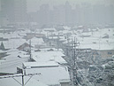 雪降る街